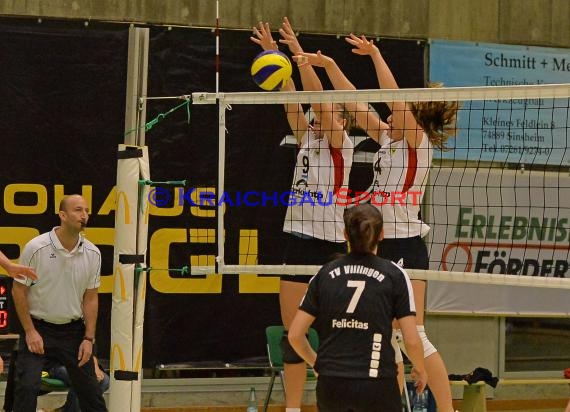 Volleyball Damen 3. Liga Süd SV Sinsheim gegen TV Villingen 23.10.2016 (© Siegfried)